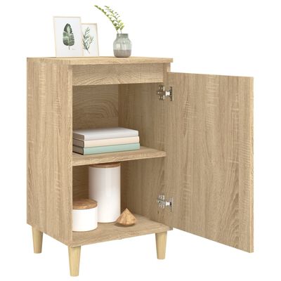 vidaXL Bedside Cabinets 2 pcs Sonoma Oak 40x35x70 cm Engineered Wood