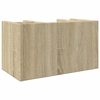 vidaXL Desk Organiser Sonoma Oak 44.5x24x25 cm Engineered wood