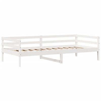 vidaXL Daybed with Drawers without Mattress 90x200 cm Solid Wood