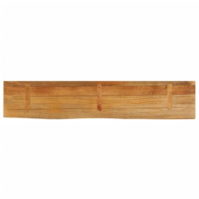 vidaXL Table Top Live Edge 140x30x2.5 cm Solid Wood Mango