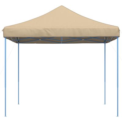 vidaXL Foldable Party Tent Pop-Up Beige 292x292x315 cm