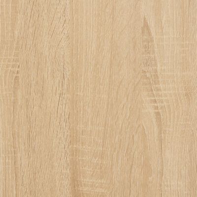 vidaXL Sideboard Sonoma Oak 34.5x32.5x90 cm Engineered Wood