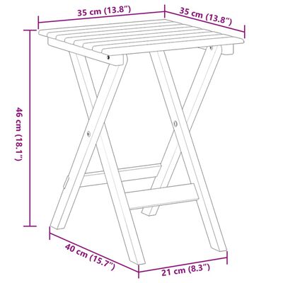 vidaXL Rocking Chair with Foldable Table White Solid Wood Poplar