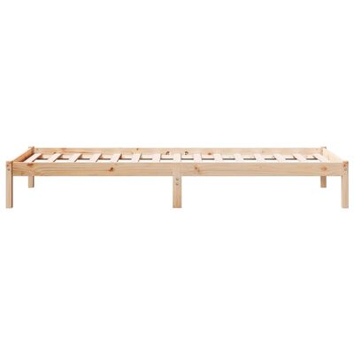 vidaXL Extra Long Bed Frame without Mattress 80x210 cm Solid Wood Pine