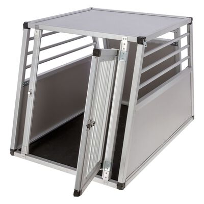 Kerbl Dog Transport Box Barry 92x65x65.5 cm Aluminium