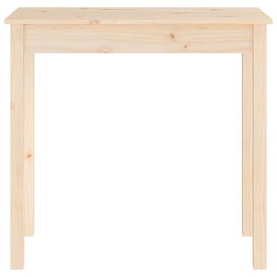 vidaXL Console Table 80x40x75 cm Solid Wood Pine