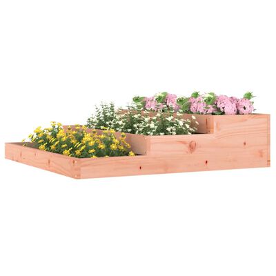 vidaXL Planter 107x107x27 cm Solid Wood Douglas