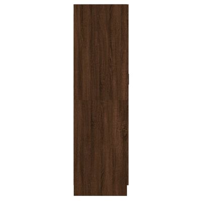 vidaXL Wardrobe Brown Oak 82.5x51.5x180 cm Engineered Wood