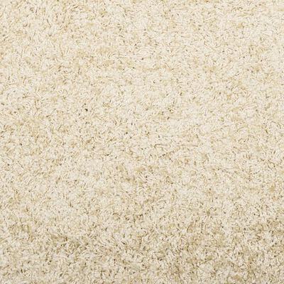 vidaXL Shaggy Rug PAMPLONA High Pile Modern Gold 80x150 cm