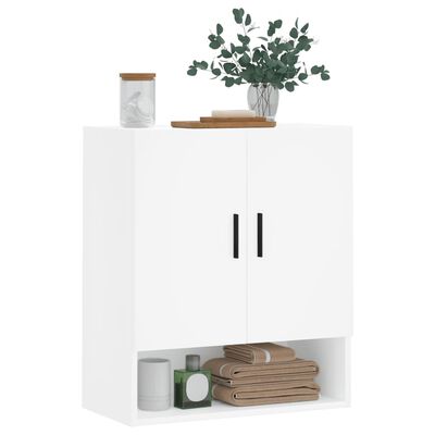 vidaXL Wall Cabinet White 60x31x70 cm Engineered Wood