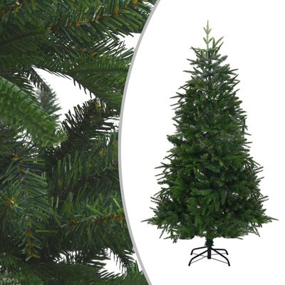 vidaXL Artificial Pre-lit Christmas Tree Green 180 cm PVC&PE