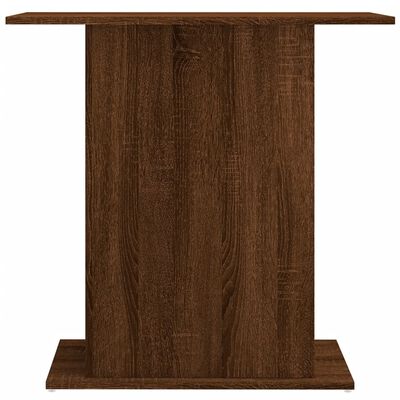 vidaXL Aquarium Stand Brown Oak 75x36x72.5 cm Engineered Wood