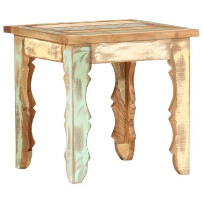 vidaXL Coffee Table 40x40x40 cm Solid Reclaimed Wood