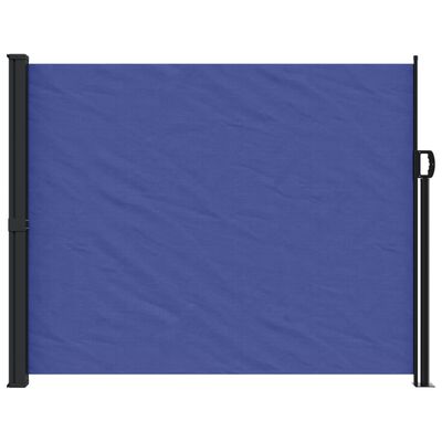 vidaXL Retractable Side Awning Blue 160x500 cm