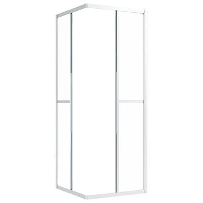 vidaXL Shower Cabin Frosted ESG 70x70x180 cm