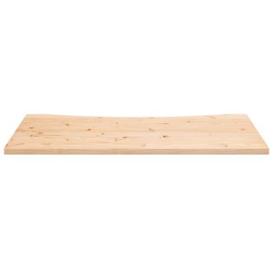 vidaXL Desk Top 100x50x2.5 cm Solid Wood Pine