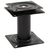 vidaXL Boat Seat Pedestal with 360° Seat Swivel Steel
