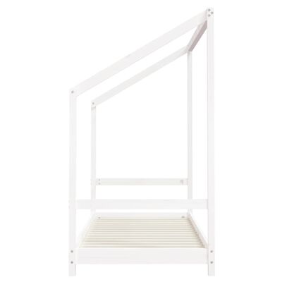 vidaXL Kids Bed Frame White 80x200 cm Solid Wood Pine