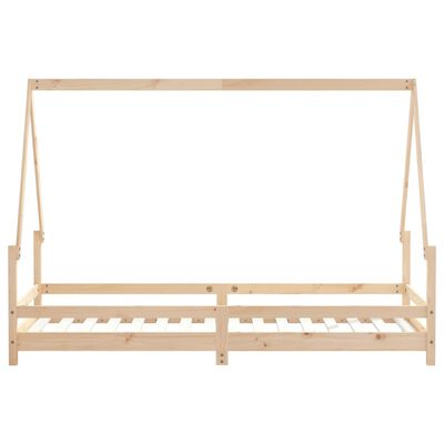 vidaXL Kids Bed Frame 80x200 cm Solid Wood Pine