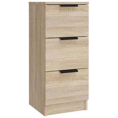 vidaXL Sideboards 3 pcs Sonoma Oak Engineered Wood