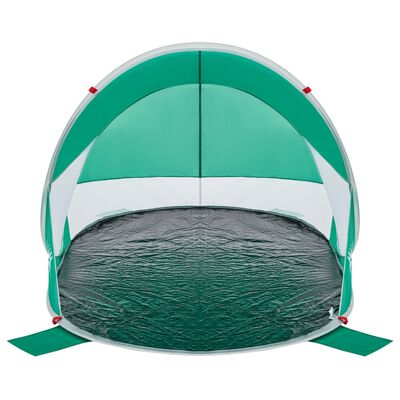 vidaXL Beach Tent Sea Green Pop-up Waterproof