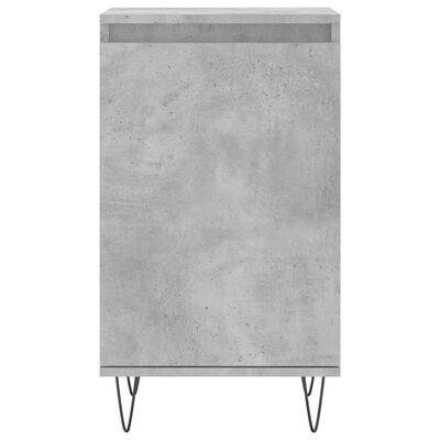 vidaXL Sideboards 2 pcs Concrete Grey 40x35x70 cm Engineered Wood