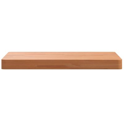 vidaXL Table Top 50x50x4 cm Square Solid Wood Beech