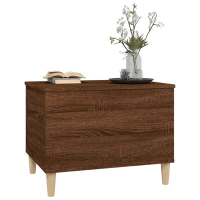 vidaXL Coffee Table Brown Oak 60x44.5x45 cm Engineered Wood