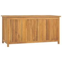 vidaXL Garden Box 114x50x58 cm Solid Wood Teak