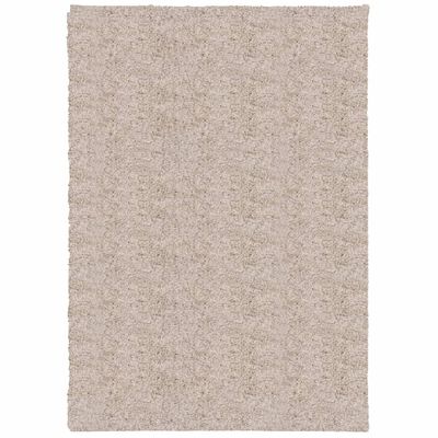 vidaXL Shaggy Rug PAMPLONA High Pile Modern Beige 160x230 cm