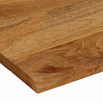 vidaXL Table Top Live Edge 90x80x3.8 cm Solid Wood Mango