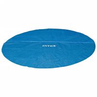 Intex Solar Pool Cover Blue 448 cm Polyethylene