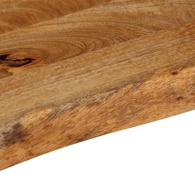 vidaXL Table Top Live Edge 140x40x3.8 cm Solid Wood Mango