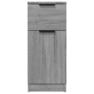 vidaXL Sideboard Grey Sonoma 30x30x70 cm Engineered Wood