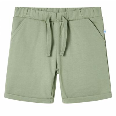 Kids' Shorts with Drawstring Light Khaki 116