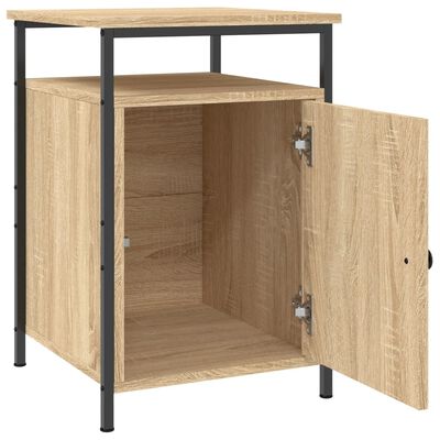 vidaXL Bedside Cabinets 2 pcs Sonoma Oak 40x42x60 cm Engineered Wood