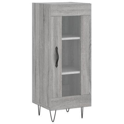 vidaXL Sideboard Grey Sonoma 34.5x34x90 cm Engineered Wood