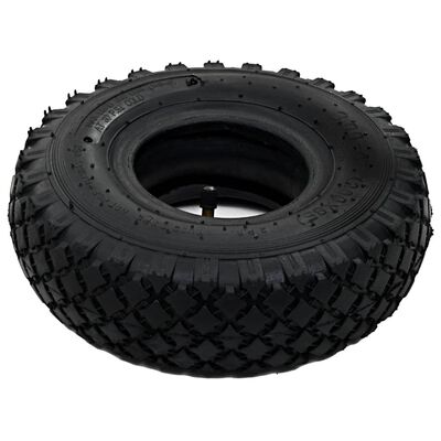 vidaXL 2 Tyres 2 Inner Tubes 3.00-4 260x85 for Sack Truck Wheel
