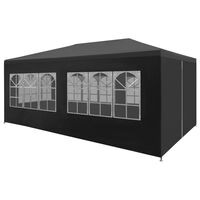 vidaXL Party Tent 3x6 m Anthracite