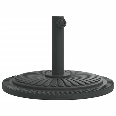 vidaXL Parasol Base for Ø38 / 48 mm Poles 12 kg Round