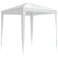 vidaXL Party Tent 2x2 m White