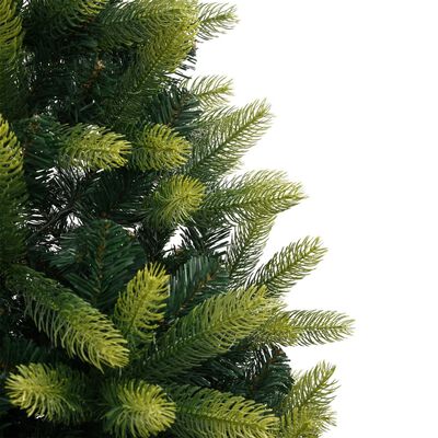 vidaXL Artificial Hinged Christmas Tree with Stand 180 cm