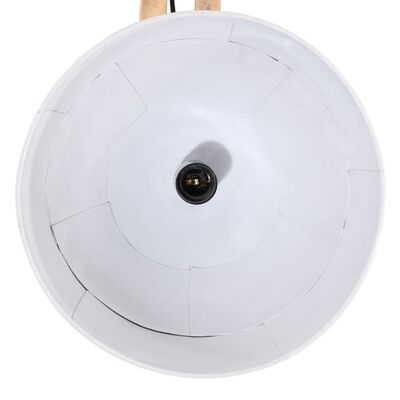 vidaXL Ceiling Lamp 25 W White 105x30x65-108cm E27