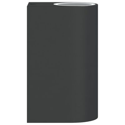 vidaXL Outdoor Wall Light Black Die-cast Aluminium