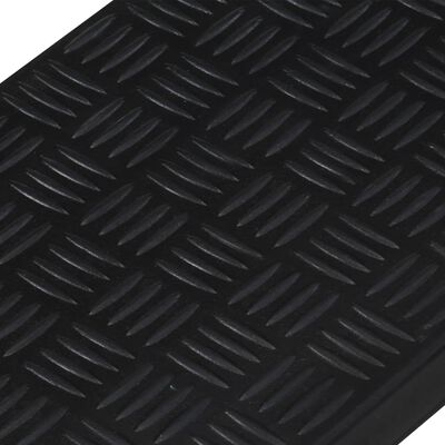 vidaXL Stair Treads 5 pcs 25x75 cm Rubber