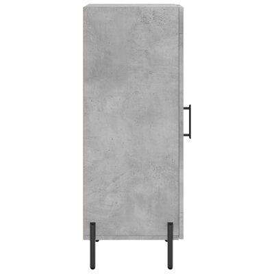 vidaXL Sideboard Concrete Grey 34.5x34x90 cm Engineered Wood