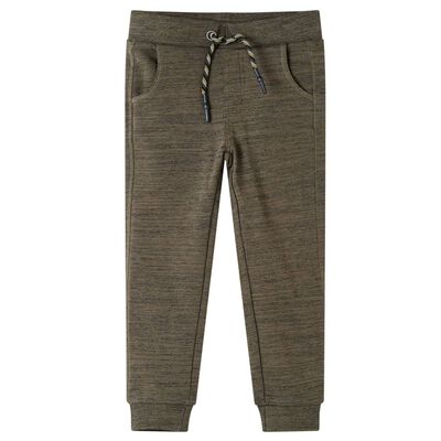 Kids' Sweatpants Dark Khaki Melange 104