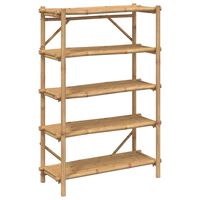 vidaXL 5-Layer Shelf 100x40x150 cm Bamboo