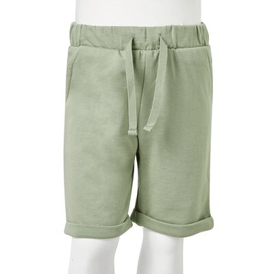 Kids' Shorts with Drawstring Light Khaki 104