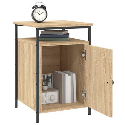 vidaXL Bedside Cabinets 2 pcs Sonoma Oak 40x42x60 cm Engineered Wood